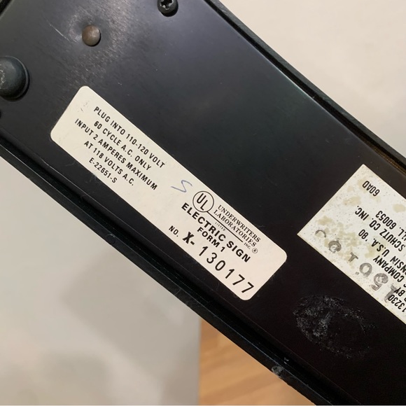 Lowenbrau Special Dark Special Beer Light Up Lucite Acrylic Clear Sign 12” - Picture 7 of 9